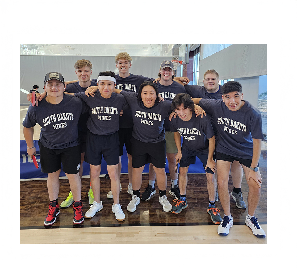 Hitting Its Stride: South Dakota Mines Table Tennis Club Heads to First Regional Championship